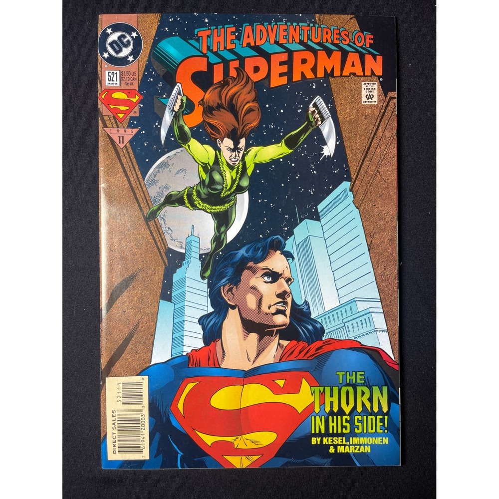 The‎ Adventures of Superman 521 Comic Book 1995 The Thorn In His Side